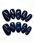100% Handcrafted 24 Solid Colors Press-On Nails | Salon Gel Manicure