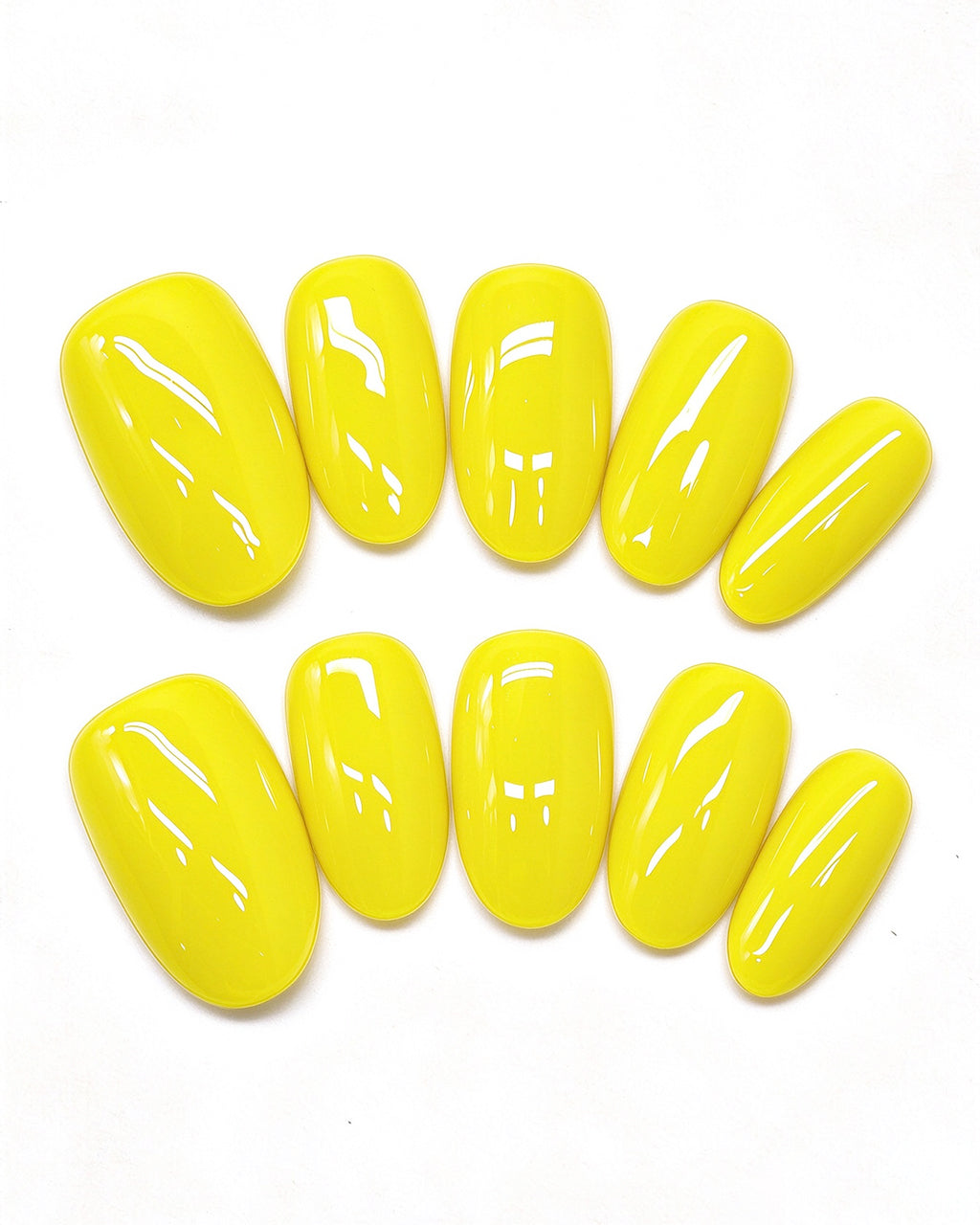 100% Handcrafted 24 Solid Colors Press-On Nails | Salon Gel Manicure