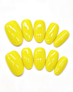 100% Handcrafted 24 Solid Colors Press-On Nails | Salon Gel Manicure