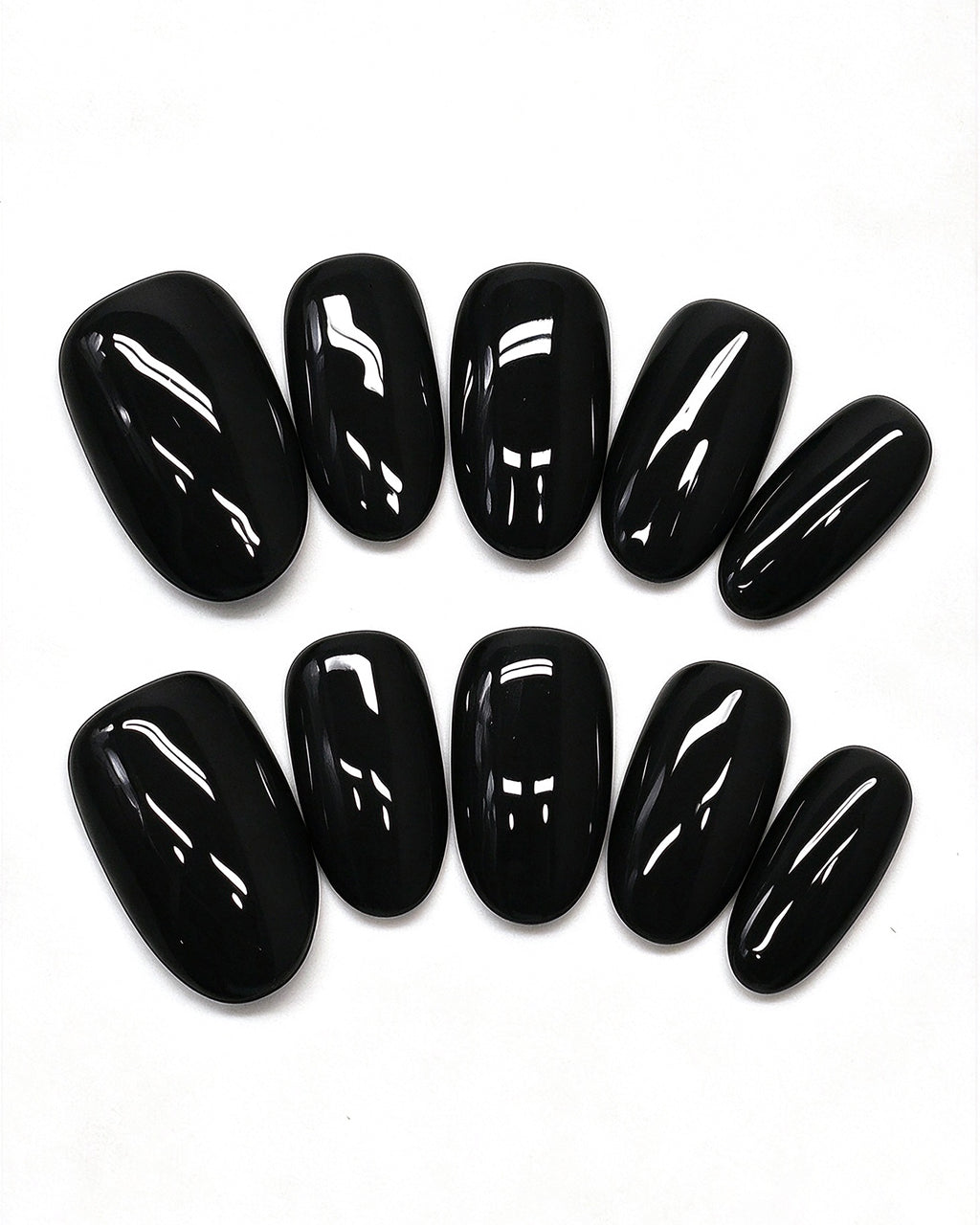 100% Handcrafted 24 Solid Colors Press-On Nails | Salon Gel Manicure
