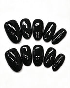 100% Handcrafted 24 Solid Colors Press-On Nails | Salon Gel Manicure