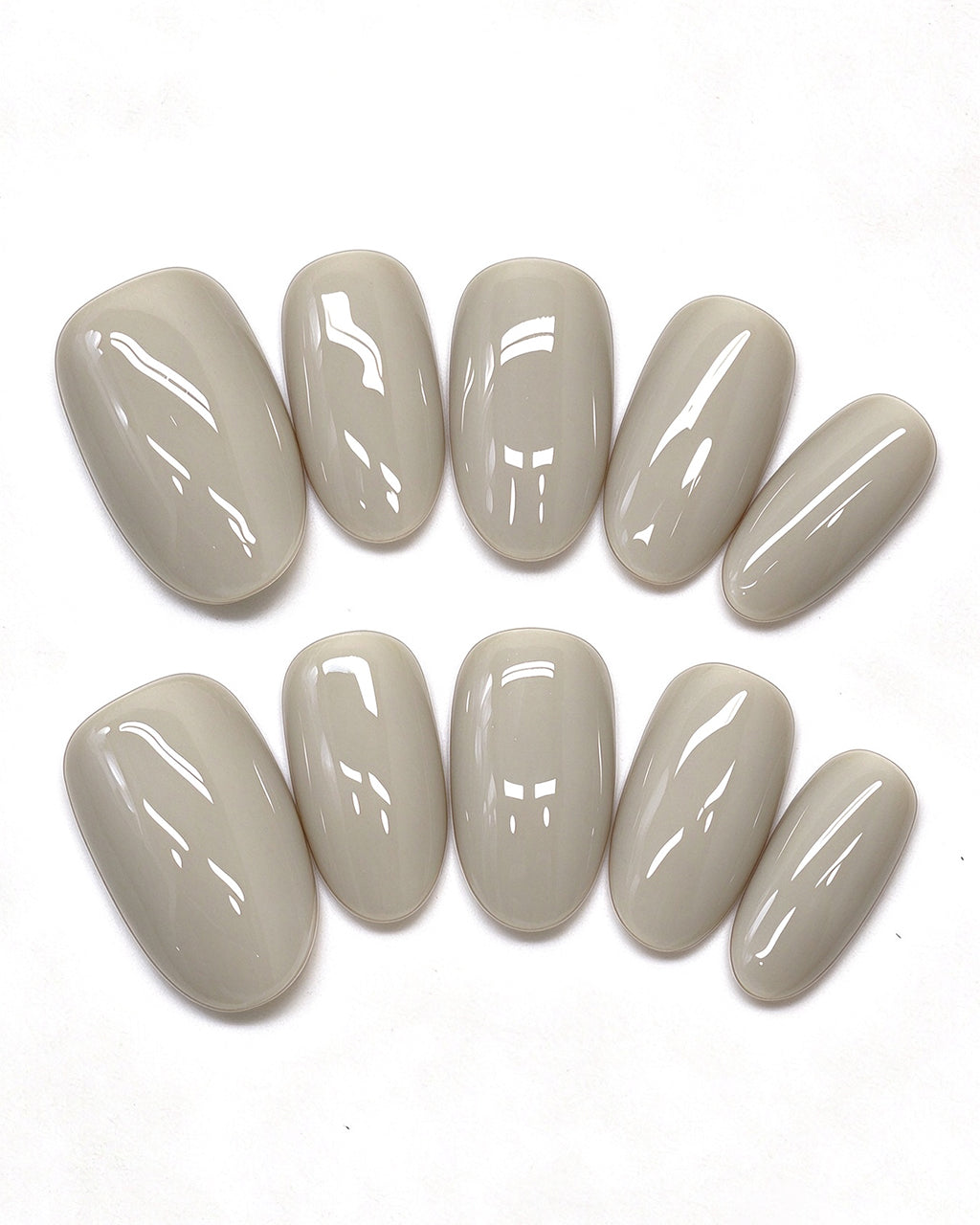 100% Handcrafted 24 Solid Colors Press-On Nails | Salon Gel Manicure