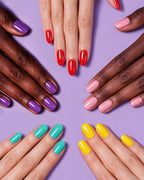 100% Handcrafted 24 Solid Colors Press-On Nails | Salon Gel Manicure