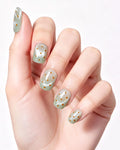 Lime Guava Pastel Jelly Press-On Nails | Handcrafted